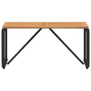 Udendørs Bord Sort og Brunt 80 x 40 x 40 cm polyrattan