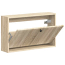 Vægmonteret Skoskab EDE 71 x 17 x 43 cm Konstrueret træ