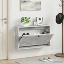 Vægmonteret Skoskab EDE 71 x 17 x 43 cm Konstrueret træ