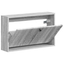 Vægmonteret Skoskab EDE 71 x 17 x 43 cm Konstrueret træ