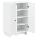 Sko skab EDE 59,5 x 39,5 x 90 cm Konstrueret træ Hvid