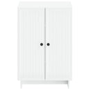 Sko skab EDE 59,5 x 39,5 x 90 cm Konstrueret træ Hvid