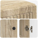Sko skab EDE 59,5 x 39,5 x 90 cm Konstrueret træ Sonoma-eg