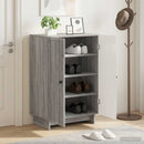 Sko skab EDE 59,5 x 39,5 x 90 cm Konstrueret træ Grå Sonoma