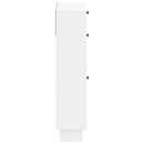 Sko skab EDE 78 x 24 x 103 cm Konstrueret træ Hvid