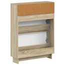 Sko skab EDE 78 x 24 x 103 cm Konstrueret træ Sonoma-eg