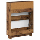 Sko skab EDE 78 x 24 x 103 cm Konstrueret træ Gammelt træ