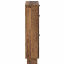 Sko skab EDE 78 x 24 x 103 cm Konstrueret træ Gammelt træ