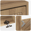 Sko skab EDE 78 x 24 x 103 cm Konstrueret træ Artisan-eg