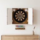 Dartboard Skab BREDA Røget eg 52,5 x 10,5 x 53,5 cm