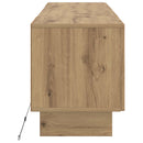 LED TV-skab Artisan-eg Konstrueret træ
