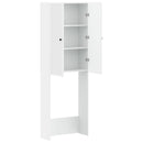 Toilet Skab EDE Hvid 66 x 25,5 x 190 cm Konstrueret træ