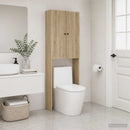 Toilet Skab EDE Sonoma-eg 66 x 25,5 x 190 cm Konstrueret træ