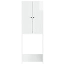 Toilet Skab EDE Hvid højglans 66 x 25,5 x 190 cm