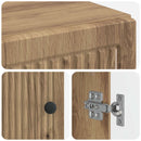 Toilet Skab EDE Artisan-eg 66 x 25,5 x 190 cm Konstrueret træ