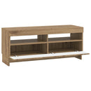LED TV-skab Artisan-eg Konstrueret træ