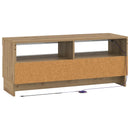LED TV-skab Artisan-eg Konstrueret træ