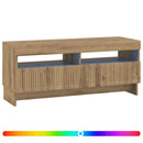 LED TV-skab Artisan-eg Konstrueret træ