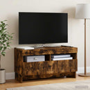LED TV-skab Røget eg Konstrueret træ