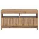 LED TV-skab Artisan-eg Konstrueret træ