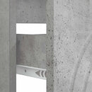 Badeværelsesskabsunder ALKMAAR Betongrå 82 x 41 x 59 cm