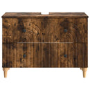 Badeværelsesskabsunder ALKMAAR Røget eg 82 x 41 x 59 cm