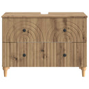 Badeværelsesskabsunder ALKMAAR Artisan-eg 82 x 41 x 59 cm