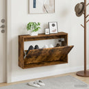 Vægmonteret Skoskab ALKMAAR 71 x 17 x 43 cm Konstrueret træ
