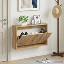 Vægmonteret Skoskab ALKMAAR 71 x 17 x 43 cm Konstrueret træ