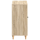Sko skab ALKMAAR 59,5 x 39,5 x 90 cm Konstrueret træ Sonoma-eg
