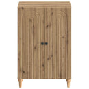 Sko skab ALKMAAR 59,5 x 39,5 x 90 cm Konstrueret træ Artisan-eg