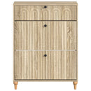 Sko skab ALKMAAR 78 x 24 x 103 cm Konstrueret træ Sonoma-eg