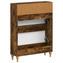 Sko skab ALKMAAR 78 x 24 x 103 cm Konstrueret træ Røget eg