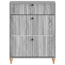 Sko skab ALKMAAR 78 x 24 x 103 cm Konstrueret træ Grå Sonoma