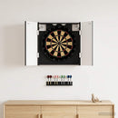 Dartboard Skab DELFT Sort 52,5 x 10,5 x 53,5 cm Konstrueret træ
