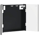 Dartboard Skab ALKMAAR Sort 52,5 x 10,5 x 53,5 cm