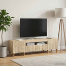 LED TV-skab Sonoma-eg Konstrueret træ