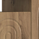 LED TV-skab ALKMAAR 153 x 35 x 43 cm Artisan-eg Konstrueret træ