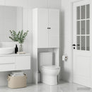 Toilet Skab ALKMAAR Hvid højglans 66 x 25,5 x 190 cm