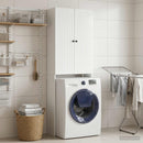 Toilet Skab ALKMAAR Hvid højglans 66 x 25,5 x 190 cm