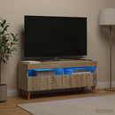 LED TV-skab Sonoma-eg Konstrueret træ