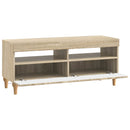 LED TV-skab Sonoma-eg Konstrueret træ