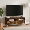 LED TV-skab Røget eg Konstrueret træ