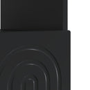 LED TV-skab Sort Konstrueret træ