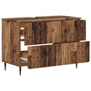 Badeværelsesskabsunder ZWOLLE Gammelt træ 82 x 41 x 58,5 cm