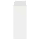 Vægmonteret Skoskab ZWOLLE 71 x 17 x 43 cm Konstrueret træ Hvid