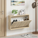 Vægmonteret Skoskab ZWOLLE 71 x 17 x 43 cm Konstrueret træ