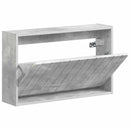 Vægmonteret Skoskab ZWOLLE 71 x 17 x 43 cm Konstrueret træ