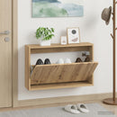 Vægmonteret Skoskab ZWOLLE 71 x 17 x 43 cm Konstrueret træ
