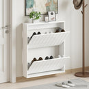Vægmonteret Skoskab ZWOLLE 71 x 17 x 86 cm Konstrueret træ